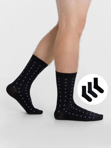 Носки мужские в наборе, 3 пары