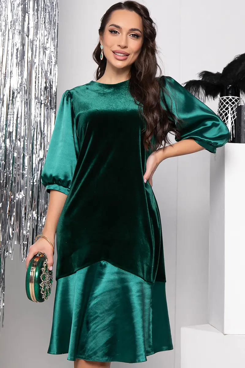 

Платье, Зеленый