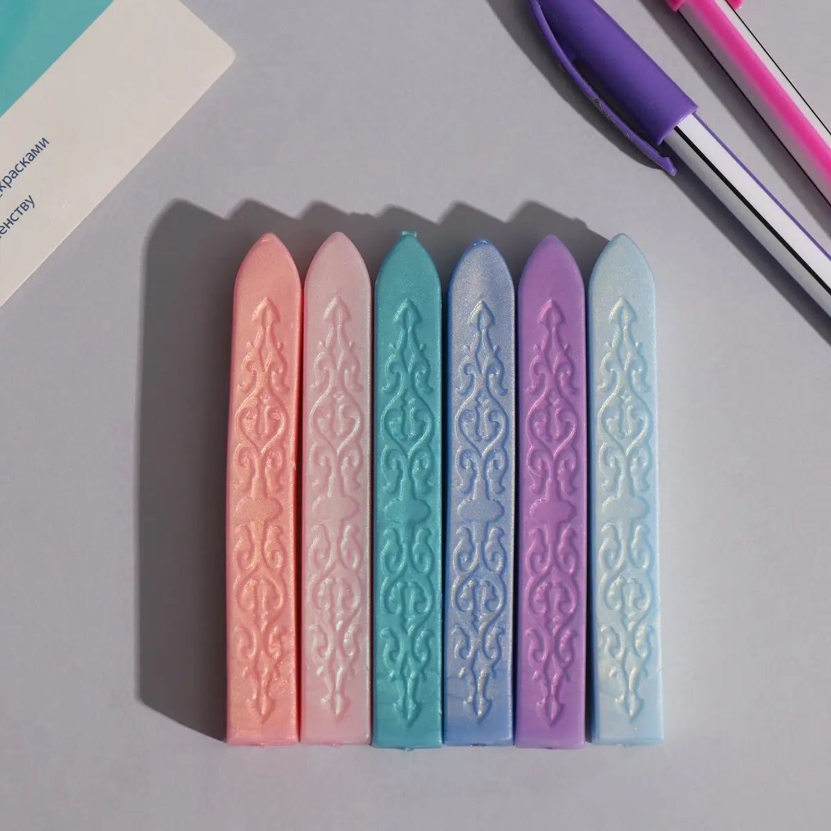 

Сургуч для печати стержень, Разноцветный