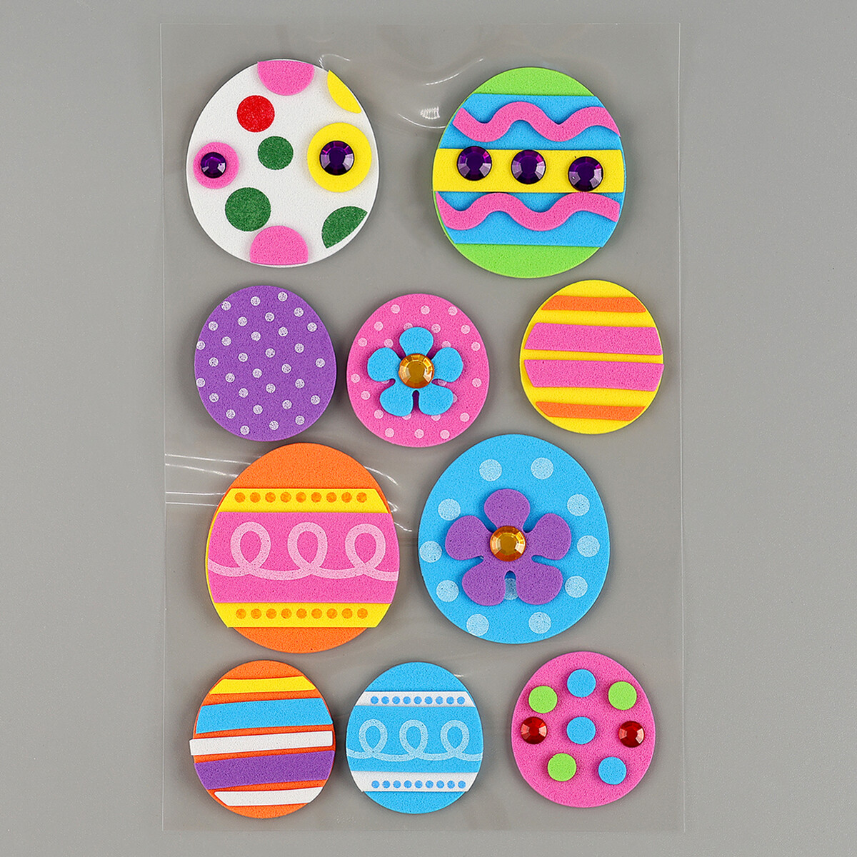 

Набор наклеек на пасху из eva