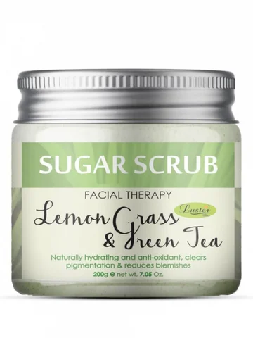 Сахарный скраб для лица с маслом лемонгр