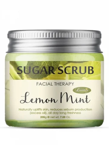 Сахарный скраб для лица с маслами цедры 