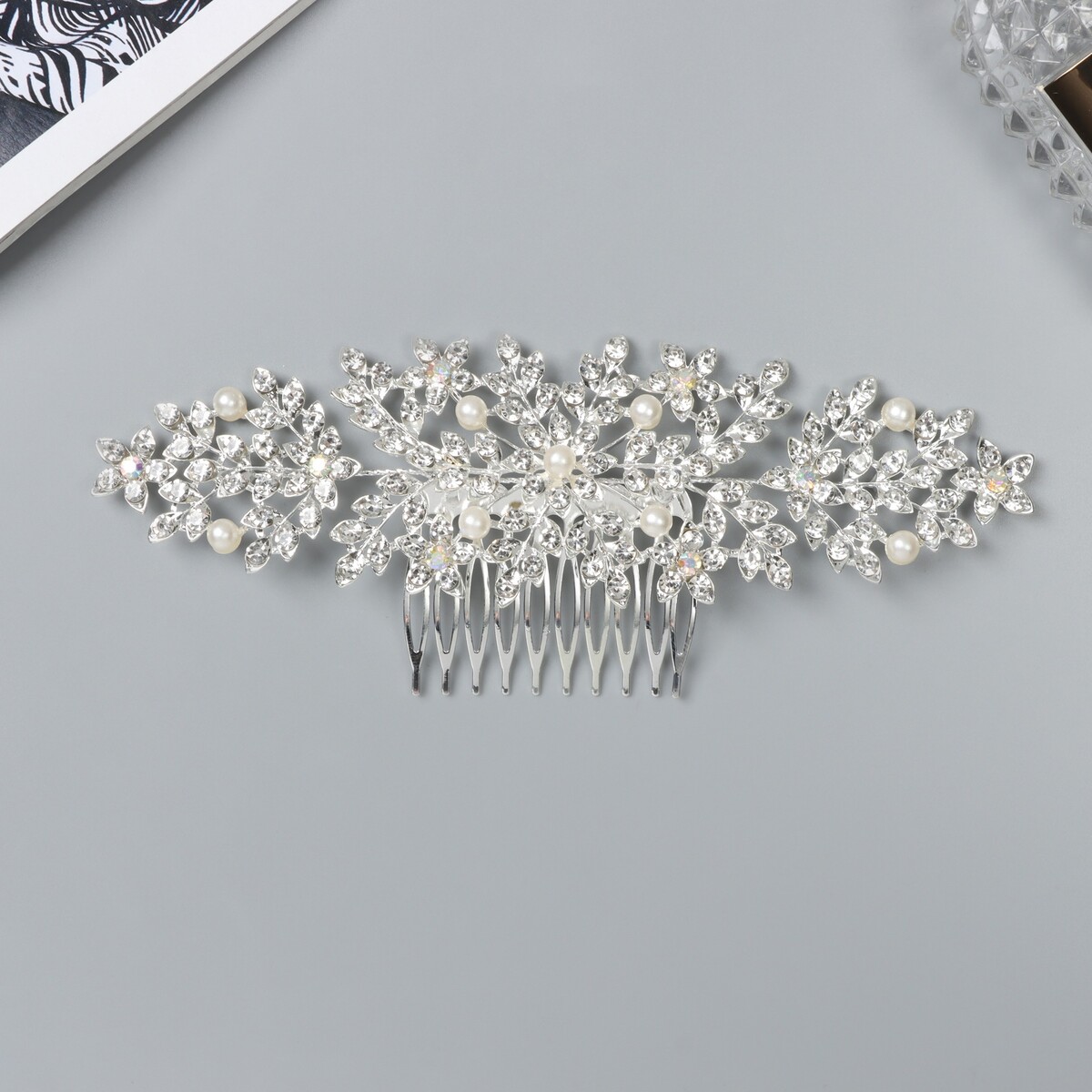 

Гребень для волос, Серебристый