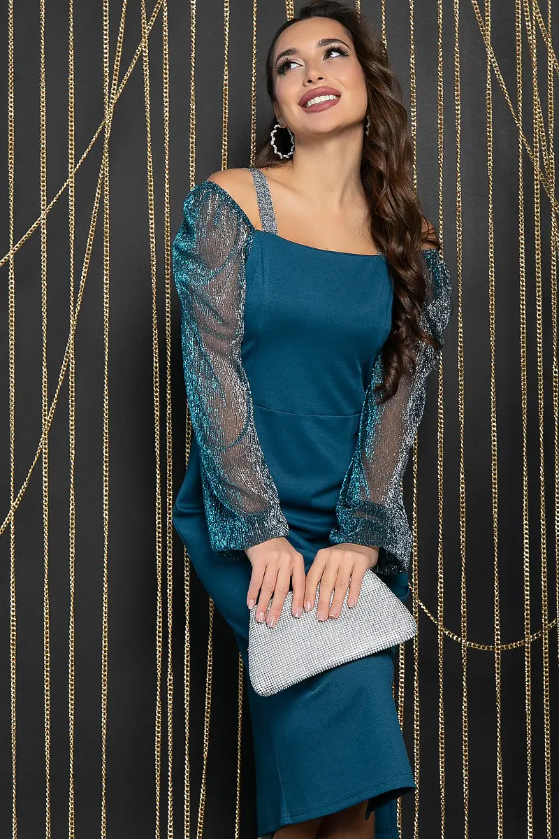 

Платье, Бирюзовый