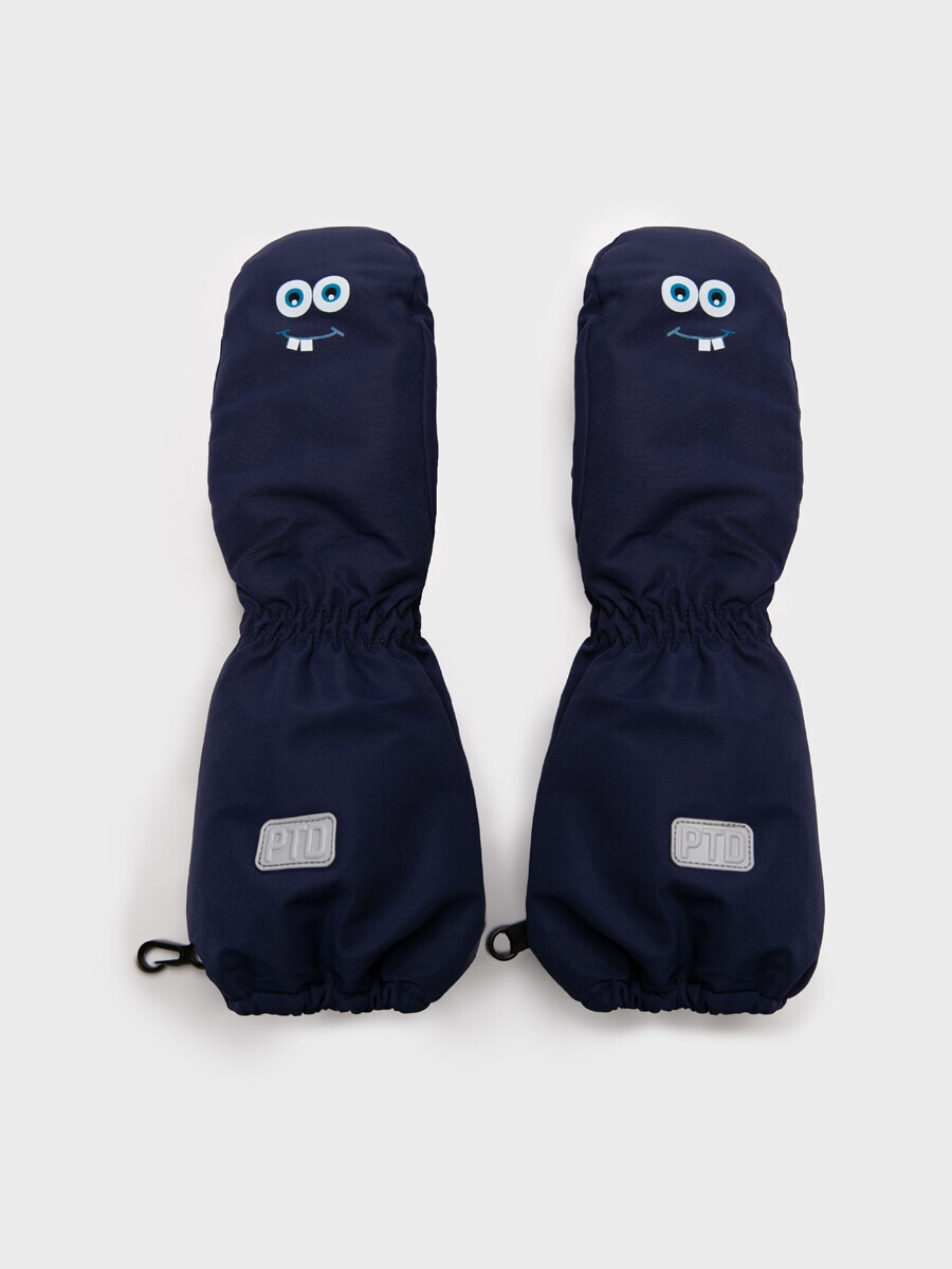 

Варежки, Синий;темно-синий