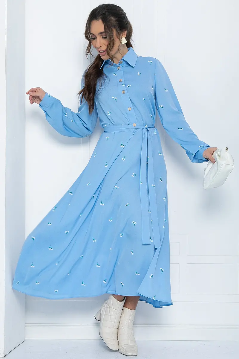 

Платье, Голубой