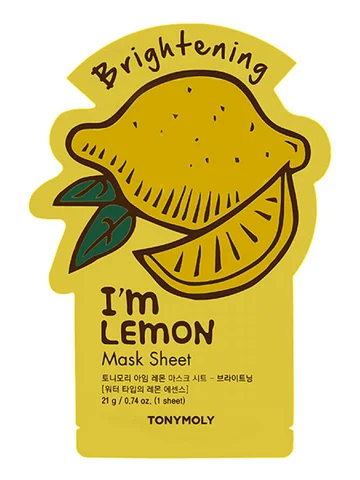 Тканевая маска для лица с экстрактом лим