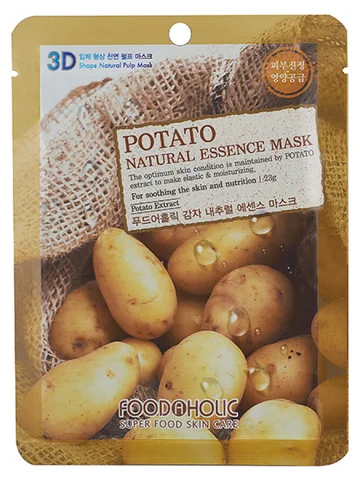 Маска для лица с экстрактом картофеля