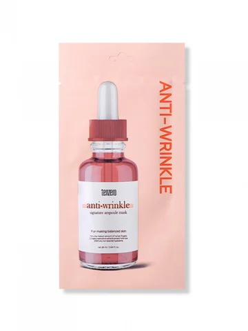 Ампульная тканевая маска против морщин с
