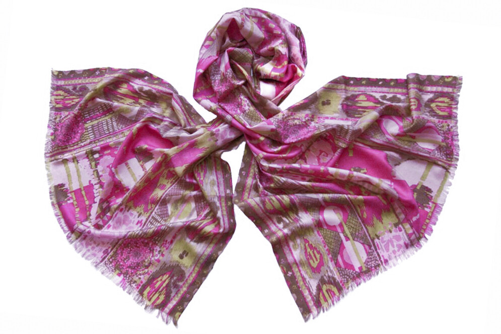 

Палантин, Розовый