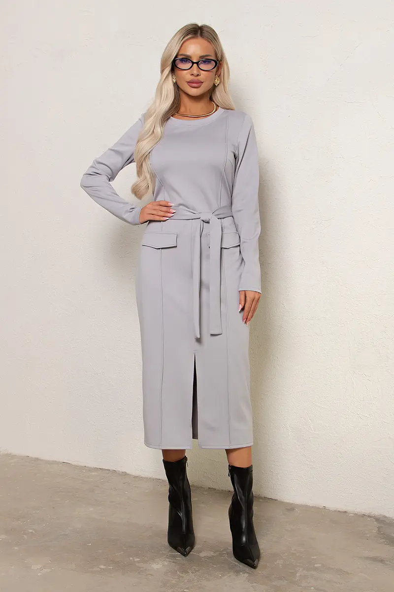 

Платье, Серый