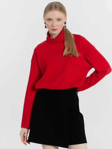 Джемпер женский красный