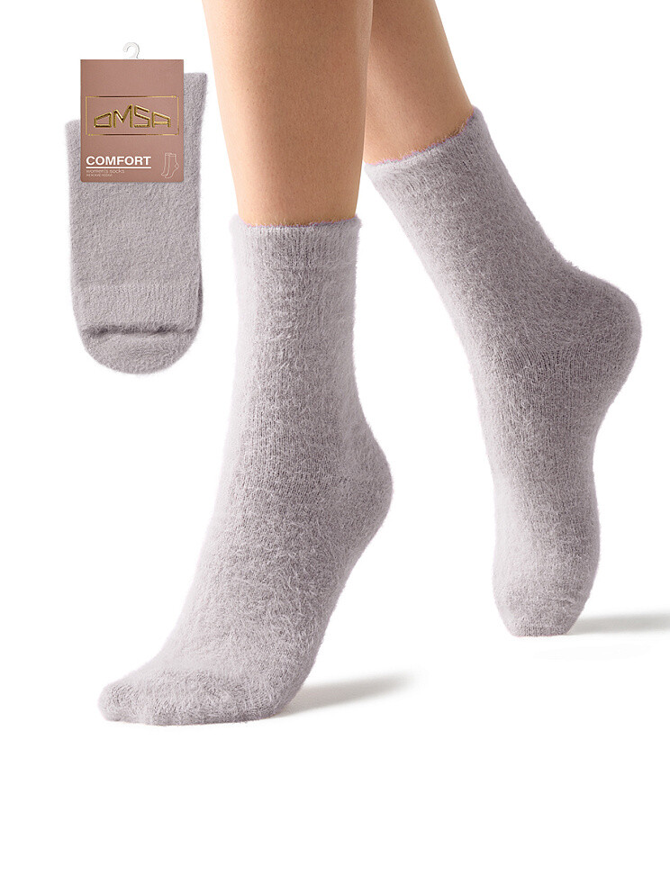 

Носки женские OMSA COMFORT 352 из нитки "Травка", Бежевый;cappuccino