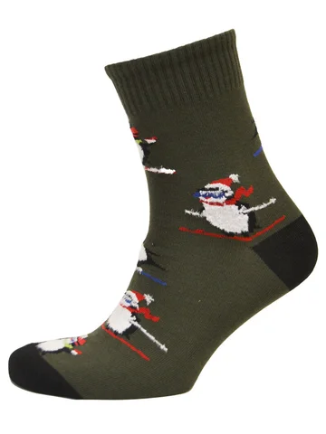 Носки мужские Новогодний дизайн