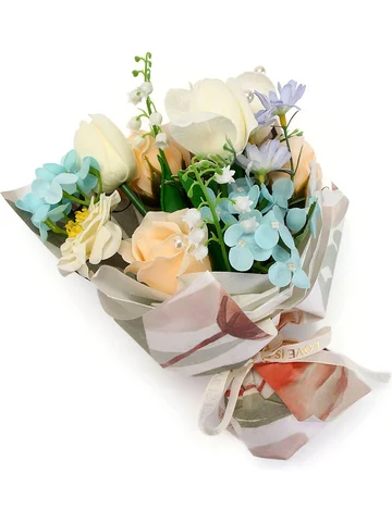 Подарочный букет из мыльных цветов, цвет