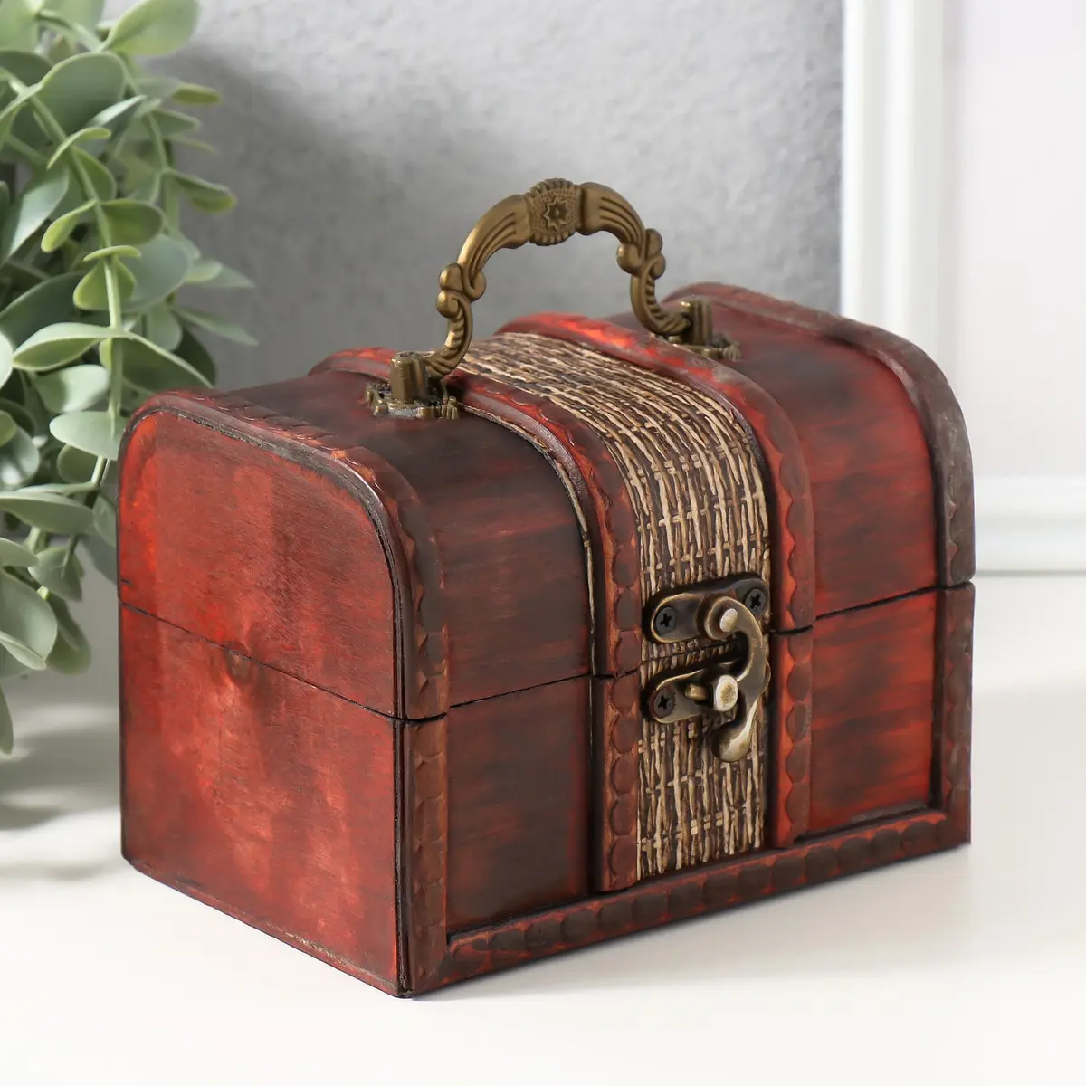 

Шкатулка для украшений, Коричневый