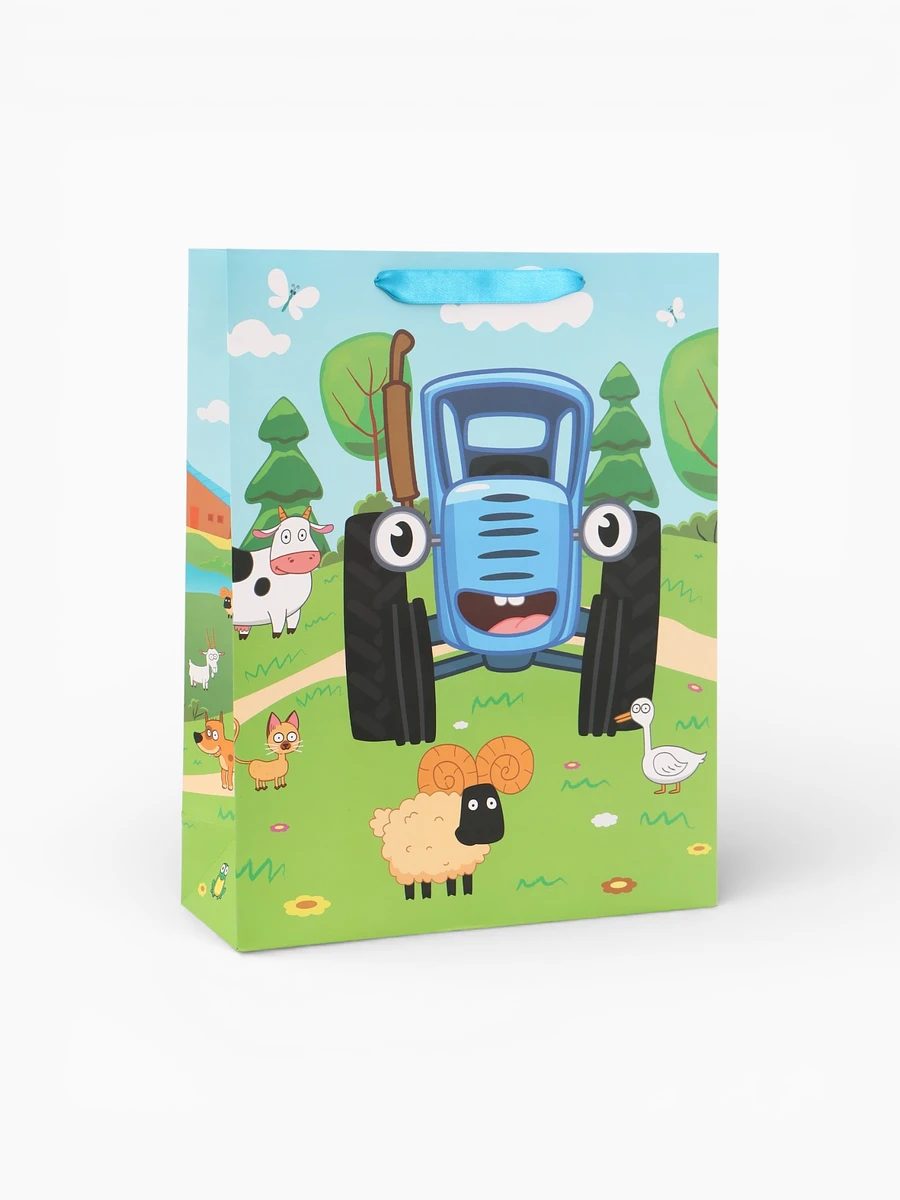 

Пакет подарочный, Голубой