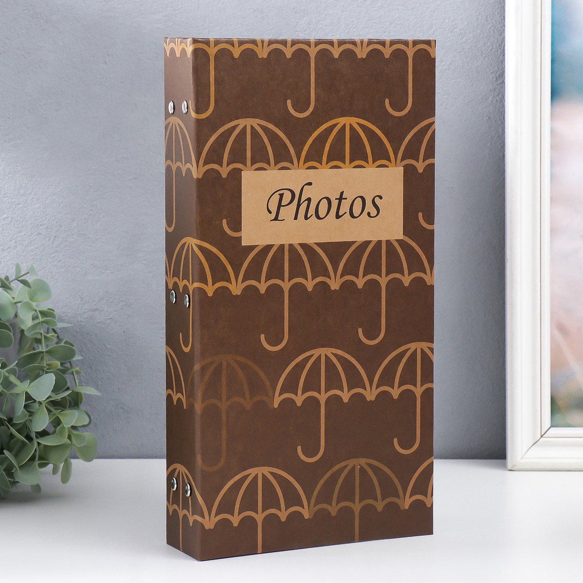 

Фотоальбом на 300 фото 10×15 см, Коричневый