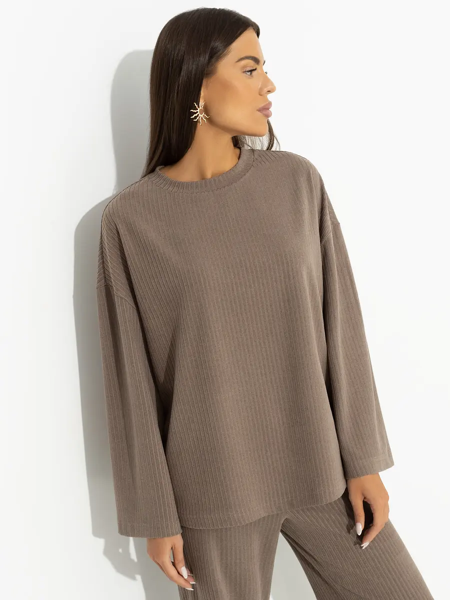 

Лонгслив, Коричневый