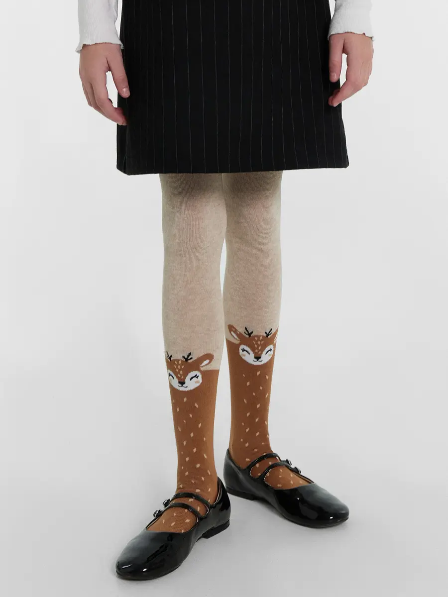 

Колготки детские, Бежевый;бежевый меланж