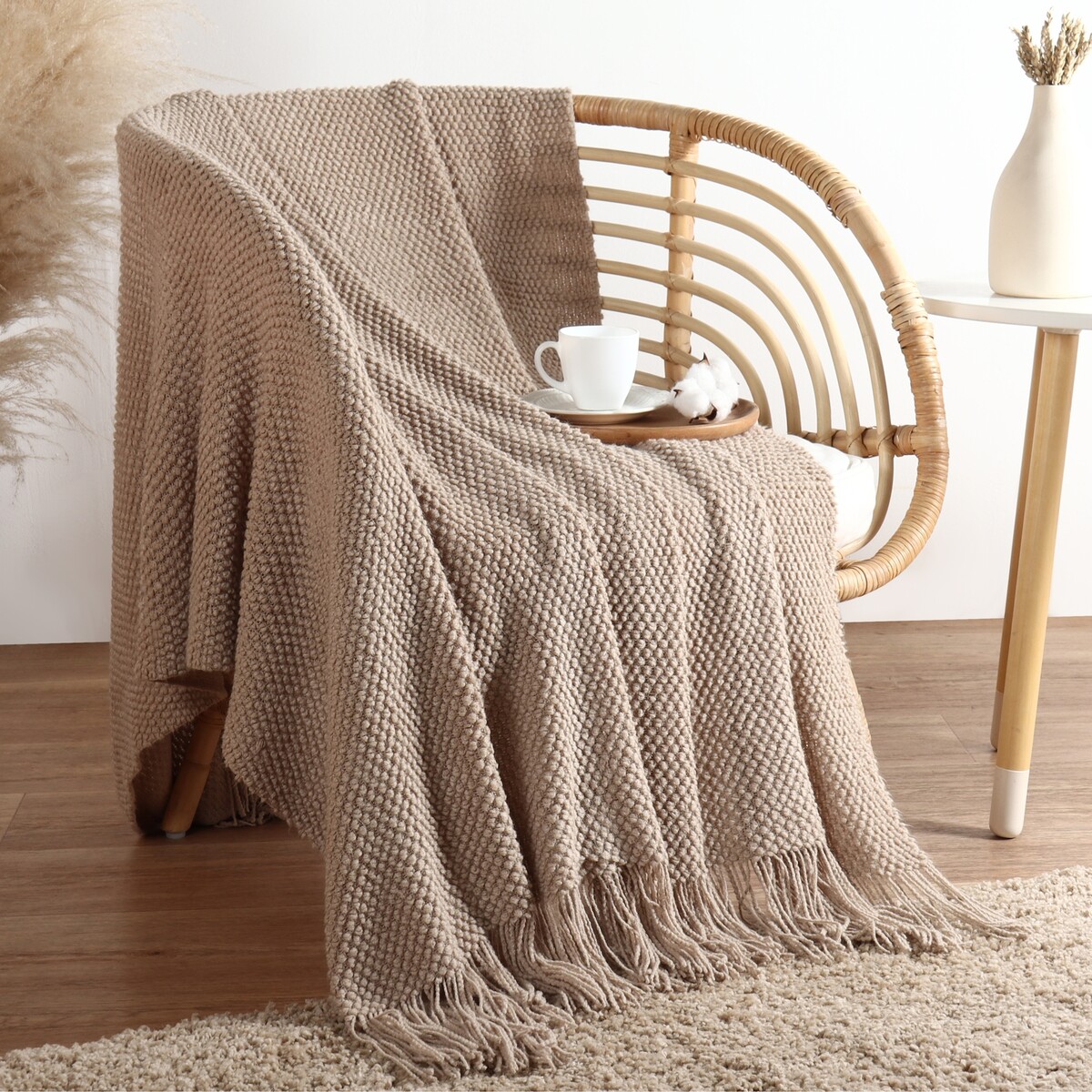 

Плед, Бежевый