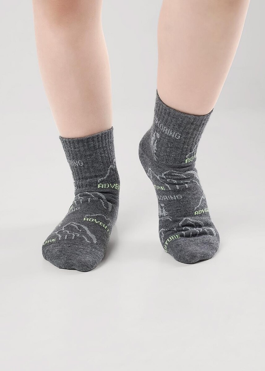 

Носки, Серый;меланж т.серый