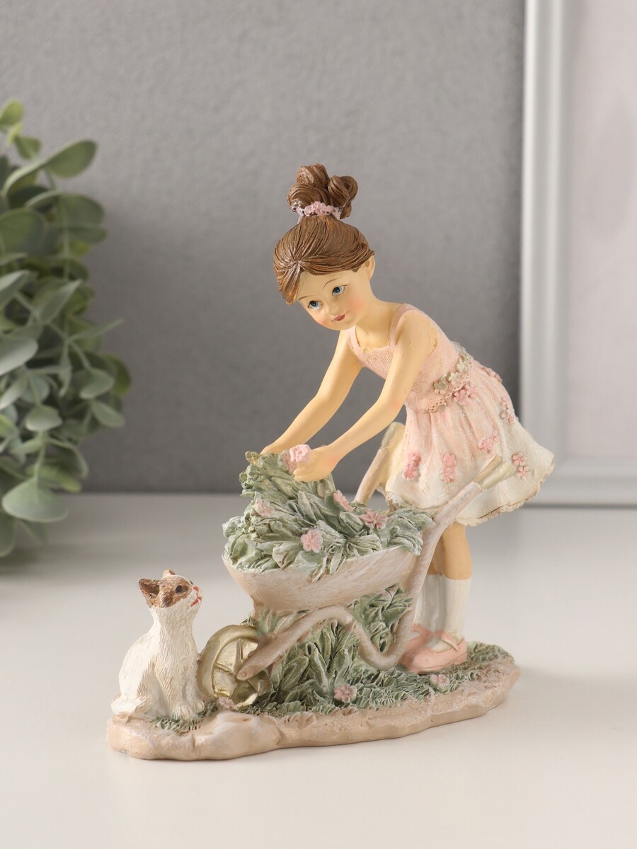 

Фигурка полистоун, Разноцветный;розовый