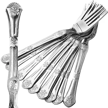 

Вилки столовые 12шт, Серебристый
