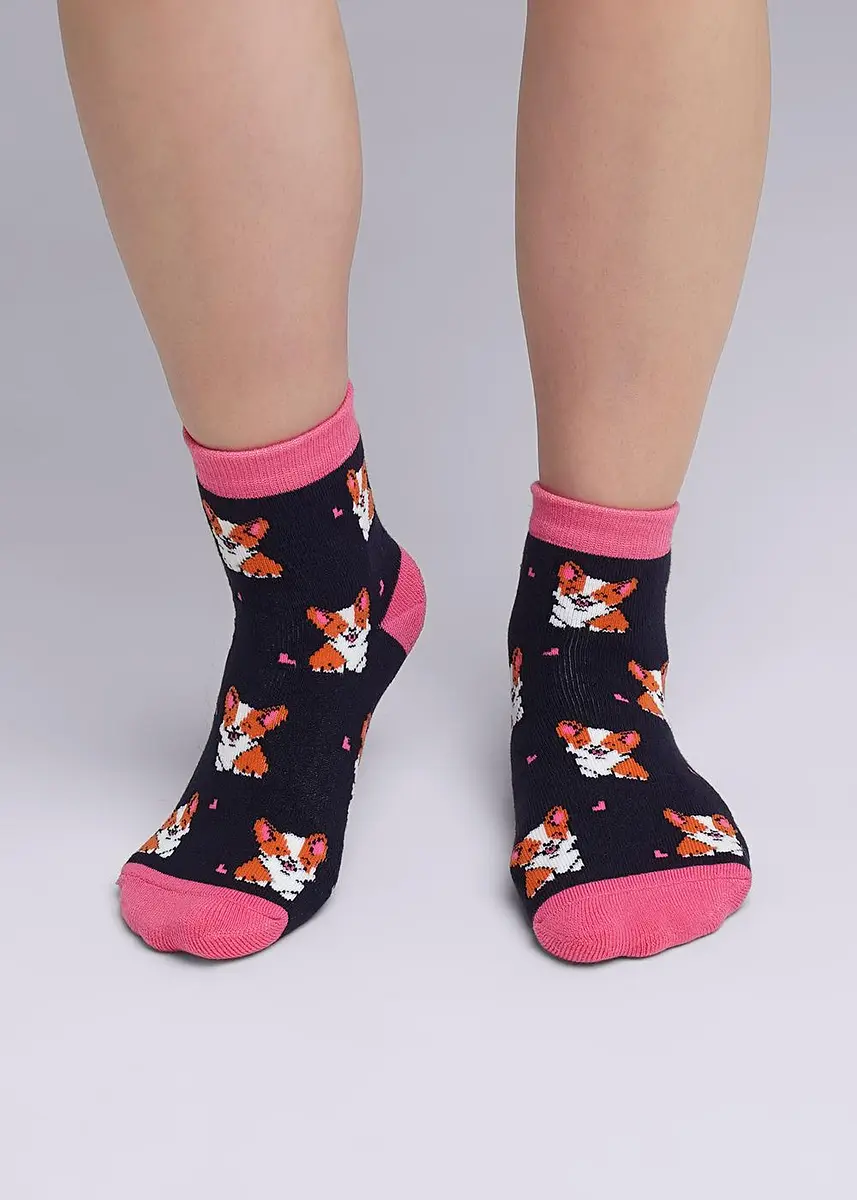 

Носки, Синий;т.синий