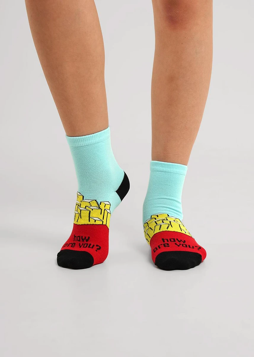 

Носки, Бирюзовый