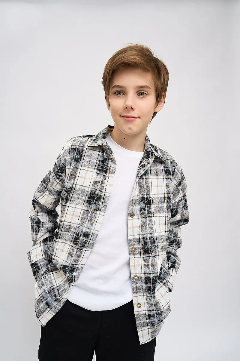 

Рубашка, Серый