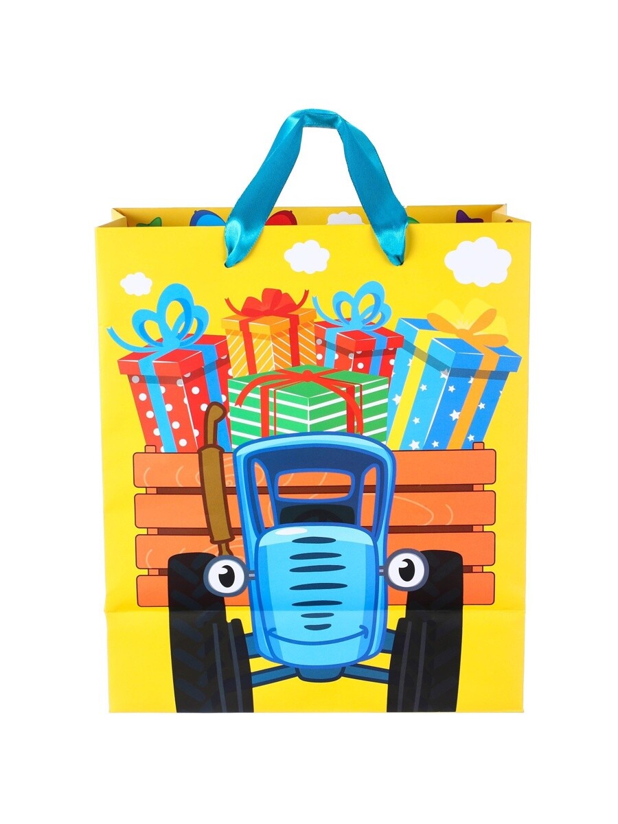 

Пакет подарочный, Желтый