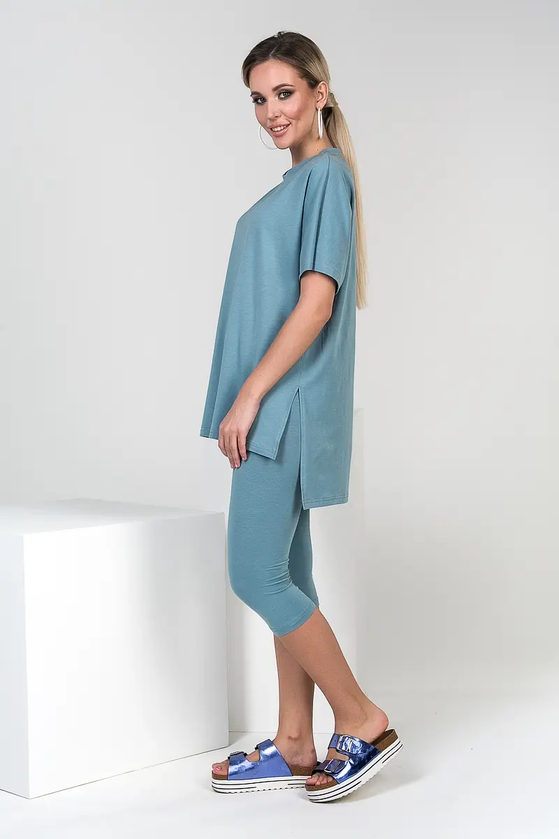 

Леггинсы, Синий;синяя дымка