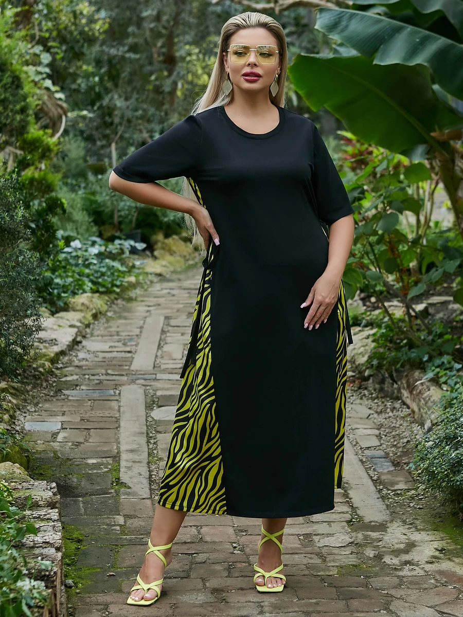 

Платье, Черный;черный нюд