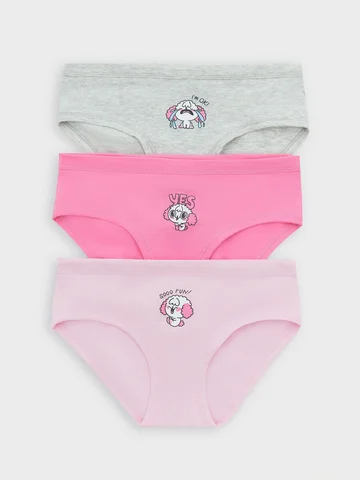 Трусы для девочек (3шт.)