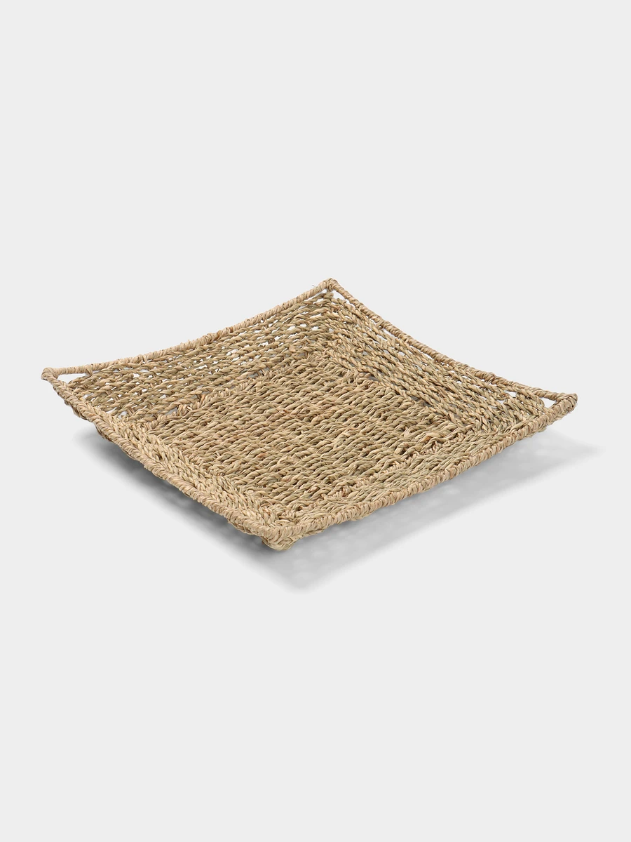 

Корзина плетеная, 31×31×5 см, сиграсс, Бежевый