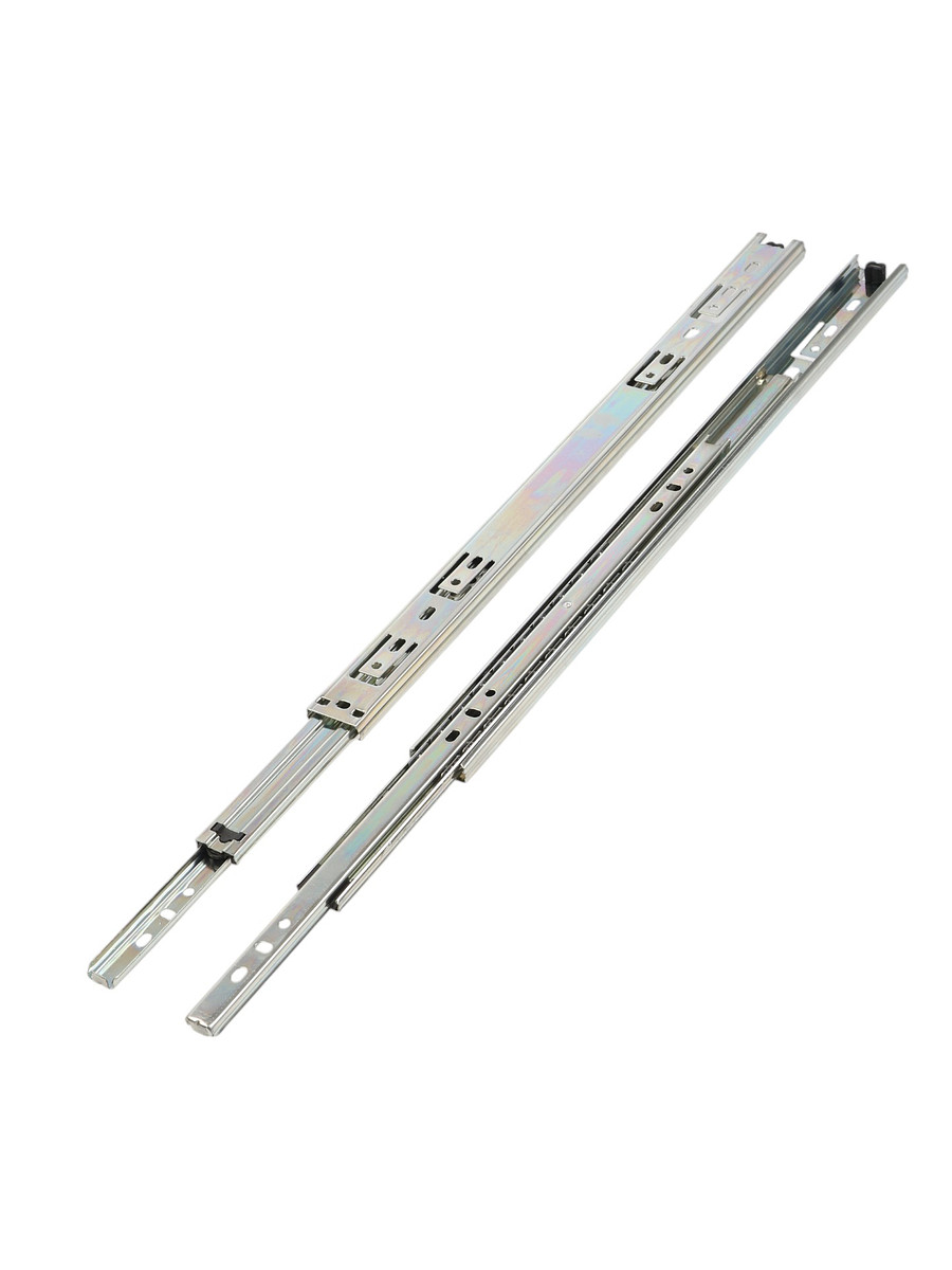 

Шариковые направляющие, l=400 мм, н=30 мм, толщина 0.6 мм 2 шт., Хром