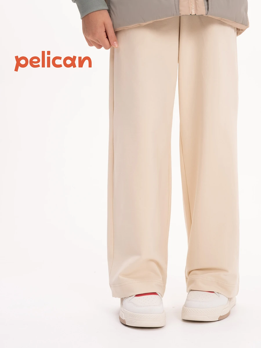 

Брюки, Бежевый;кремовый