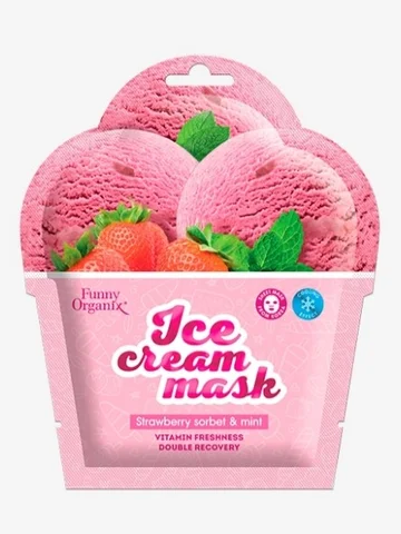 Маска-мороженое тканевая, охлаждающая дл