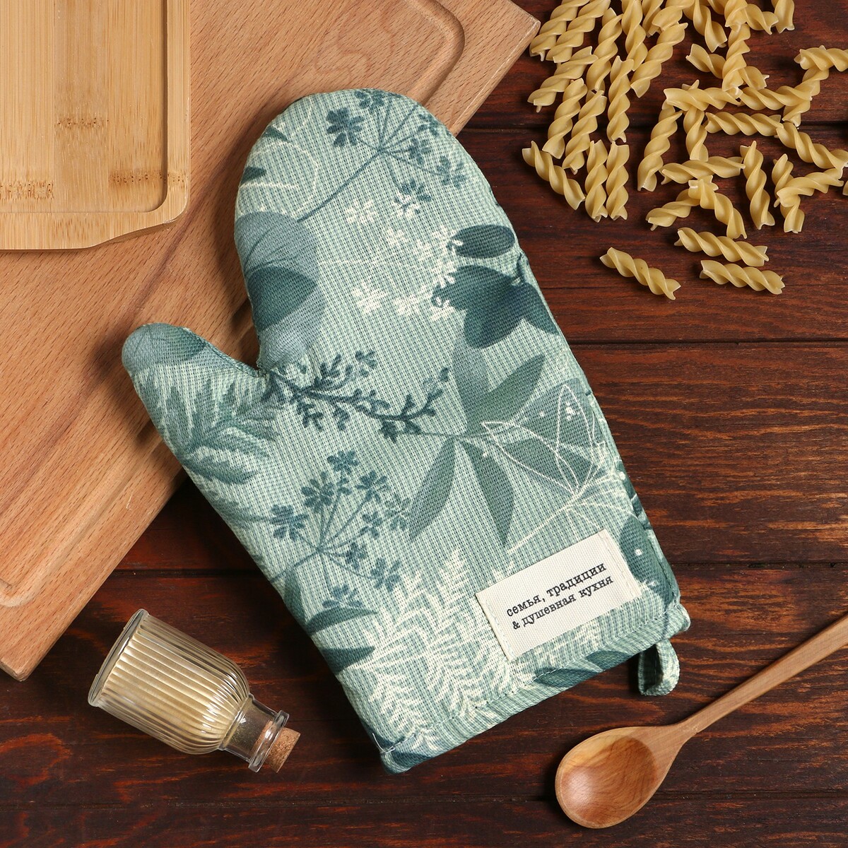 

Варежка прихватка, Зеленый