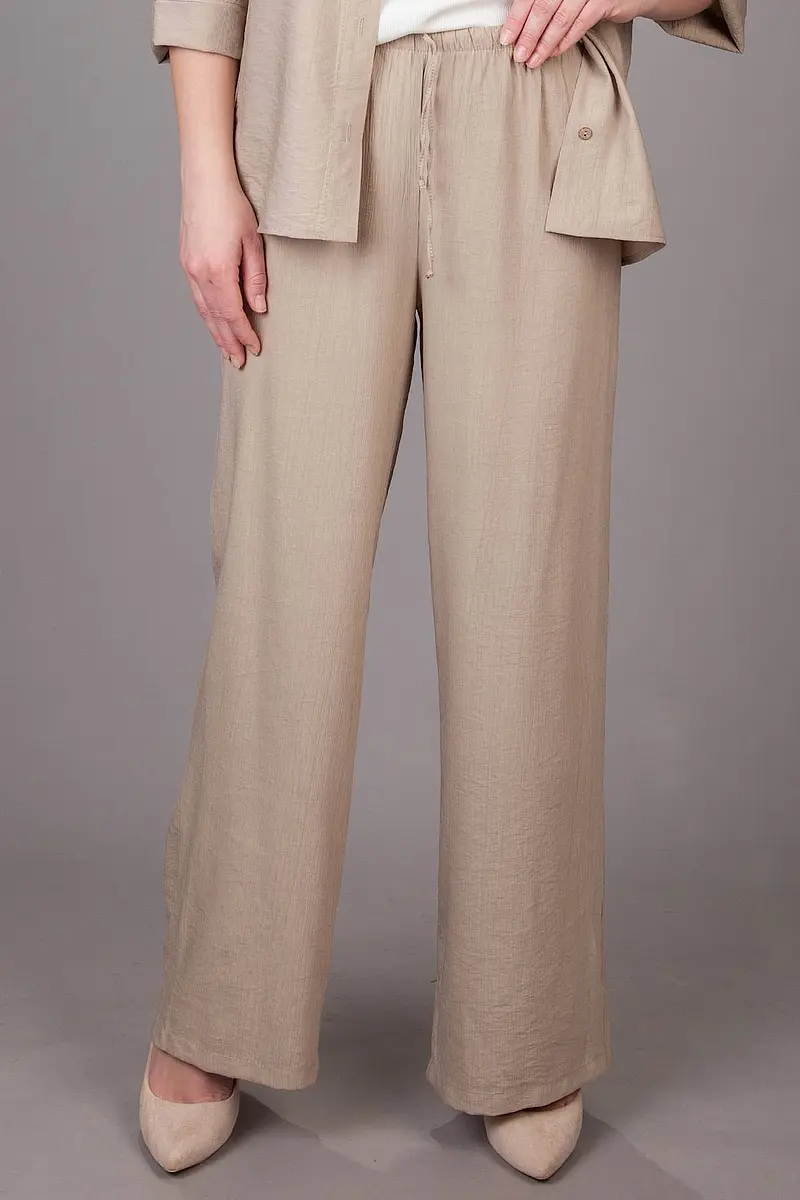 

Брюки, Бежевый;песочный