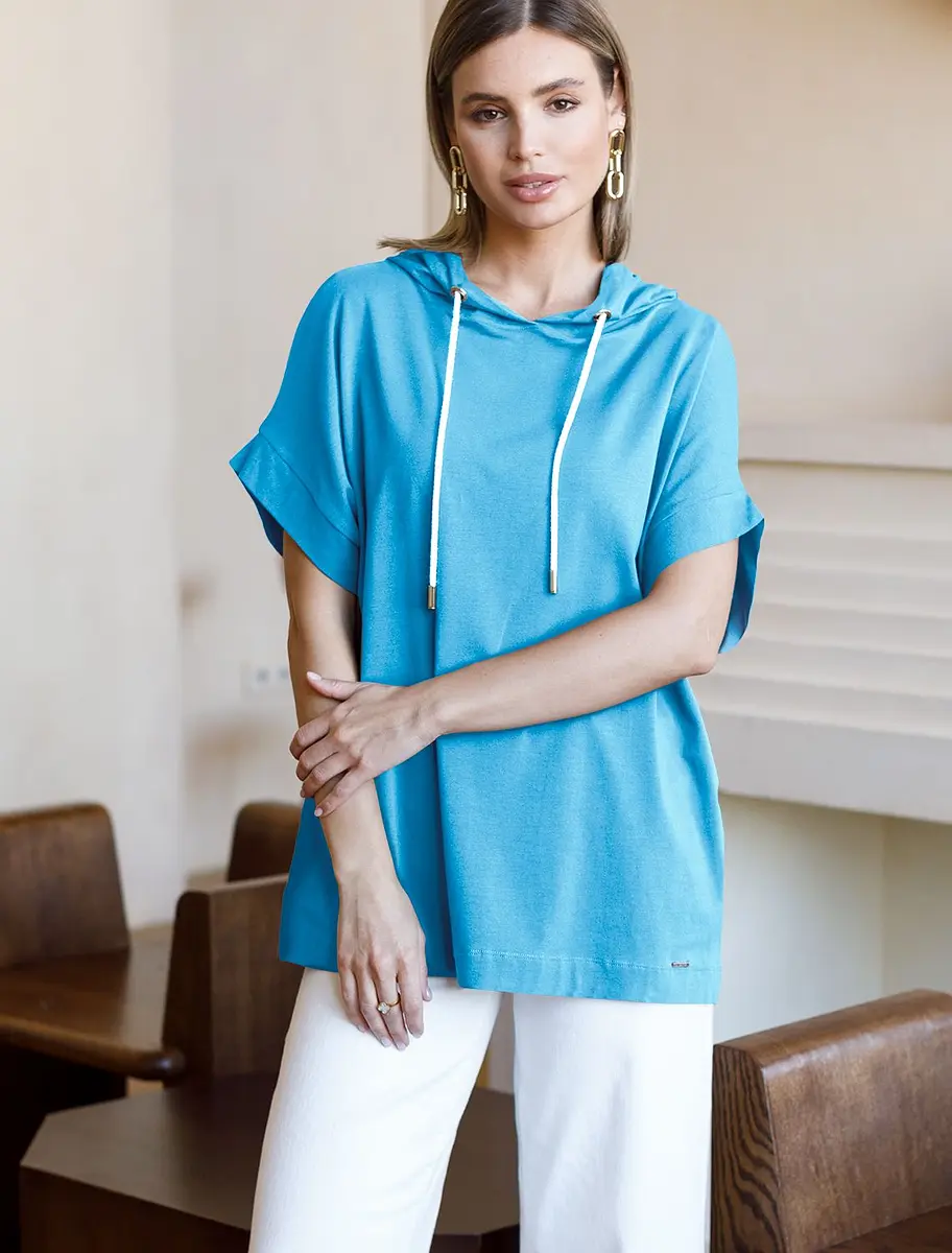 

Джемпер, Голубой;светло-голубой