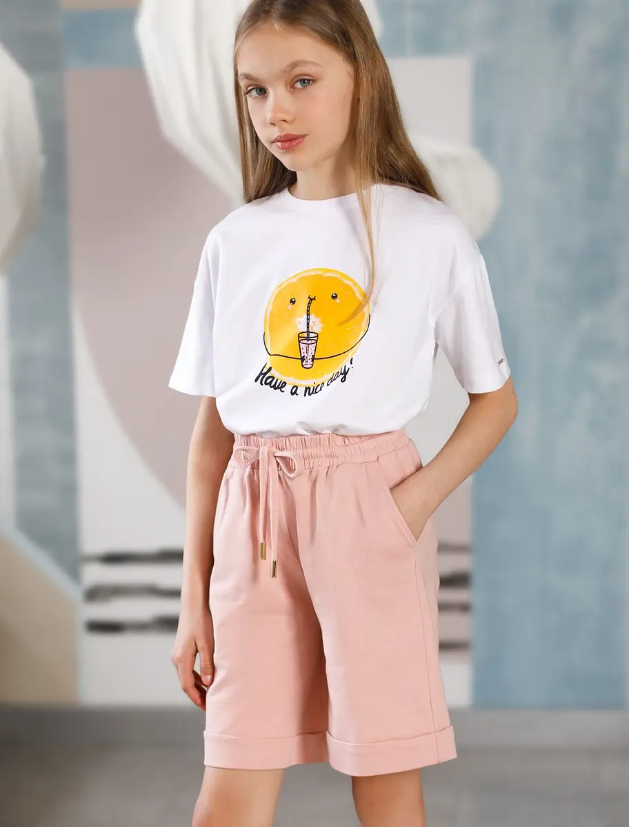 

Шорты, Розовый;пудровый