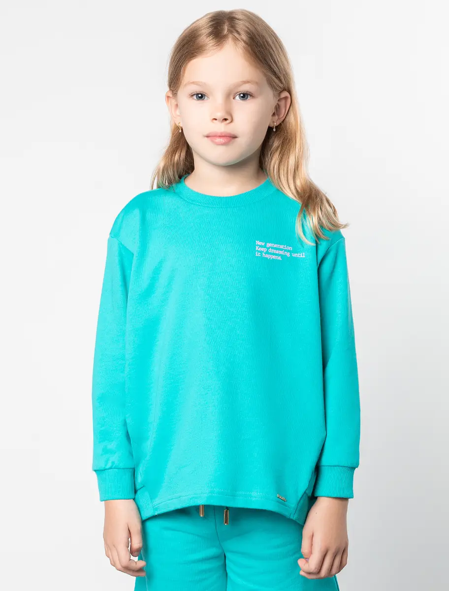 

Джемпер, Бирюзовый;мятный