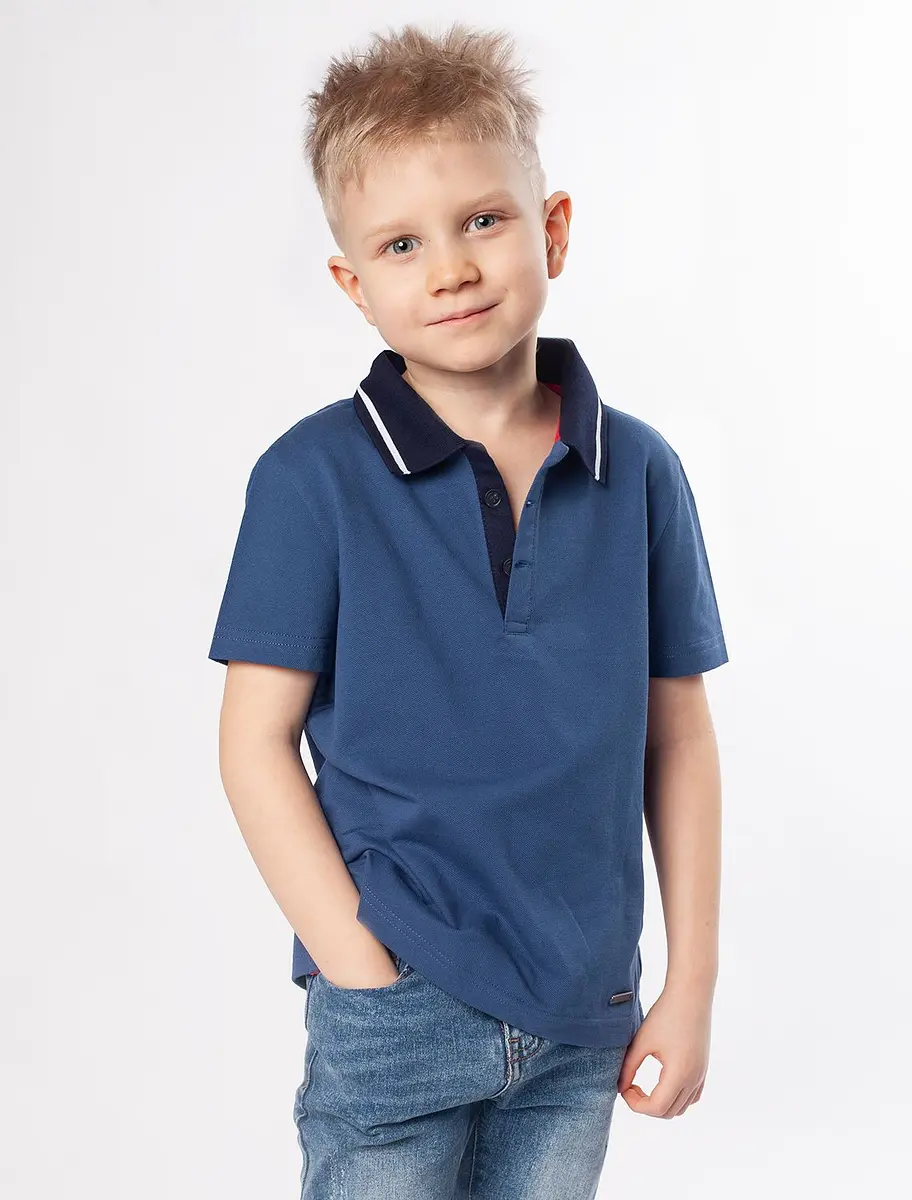 

Футболка, Синий;светло-синий