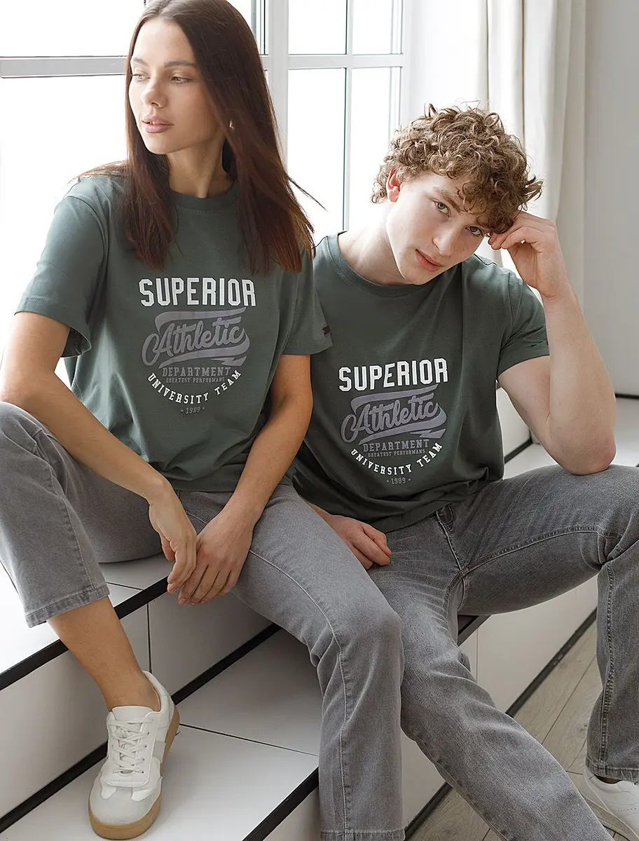 

Футболка, Хаки;т.оливковый_athletic