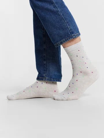 Носки мужские серые высокие