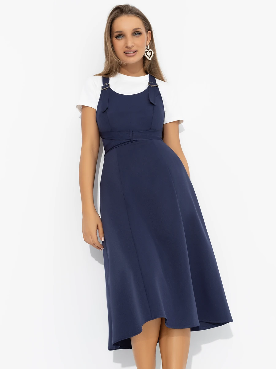 

Сарафан, Синий