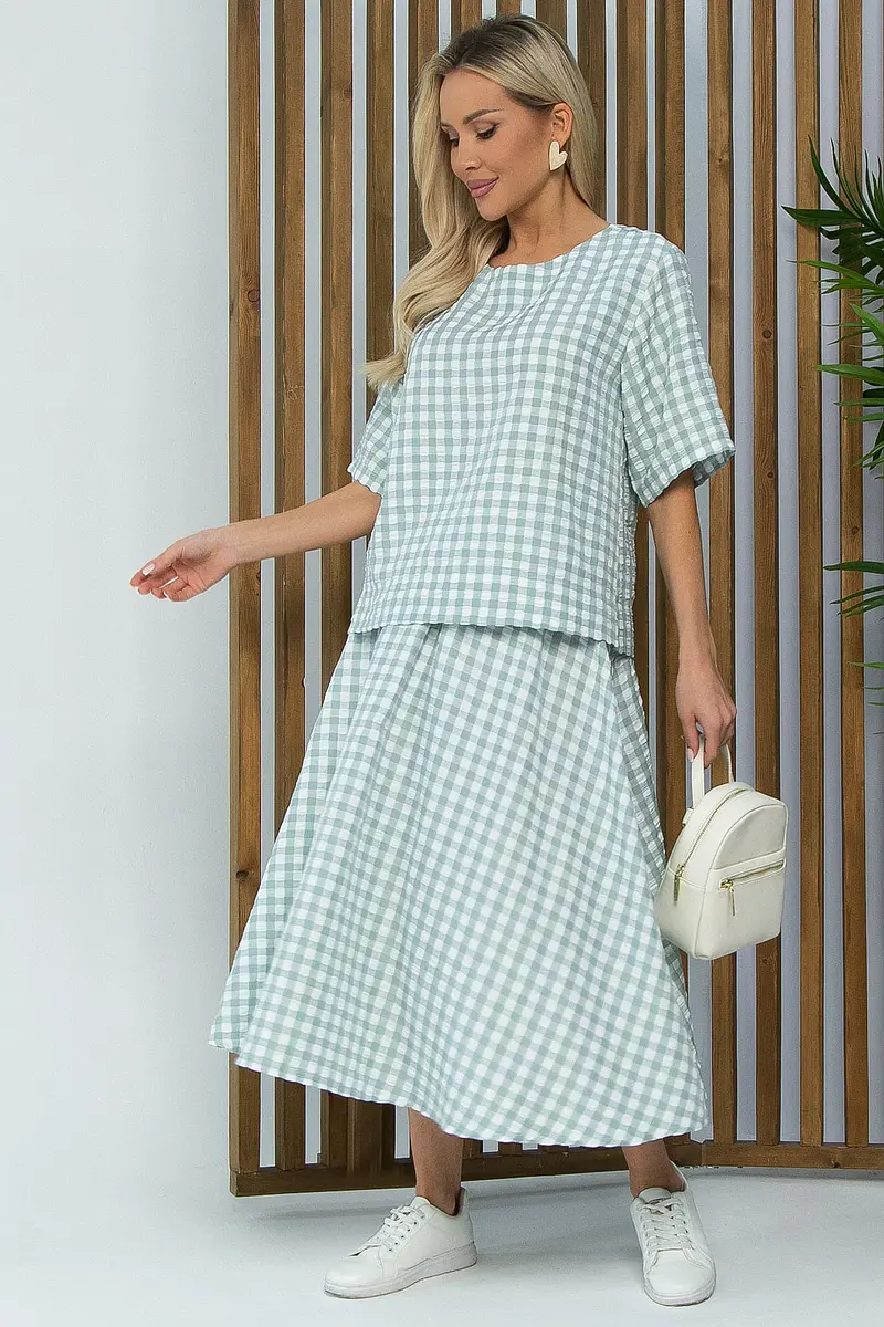 

Костюм, Бирюзовый