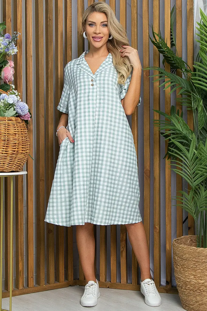 

Платье, Зеленый